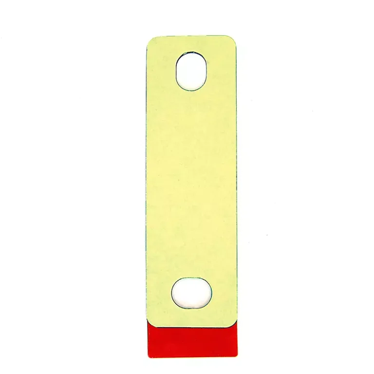 Adhesive tape for securely mounting the keypad on smooth surfaces.