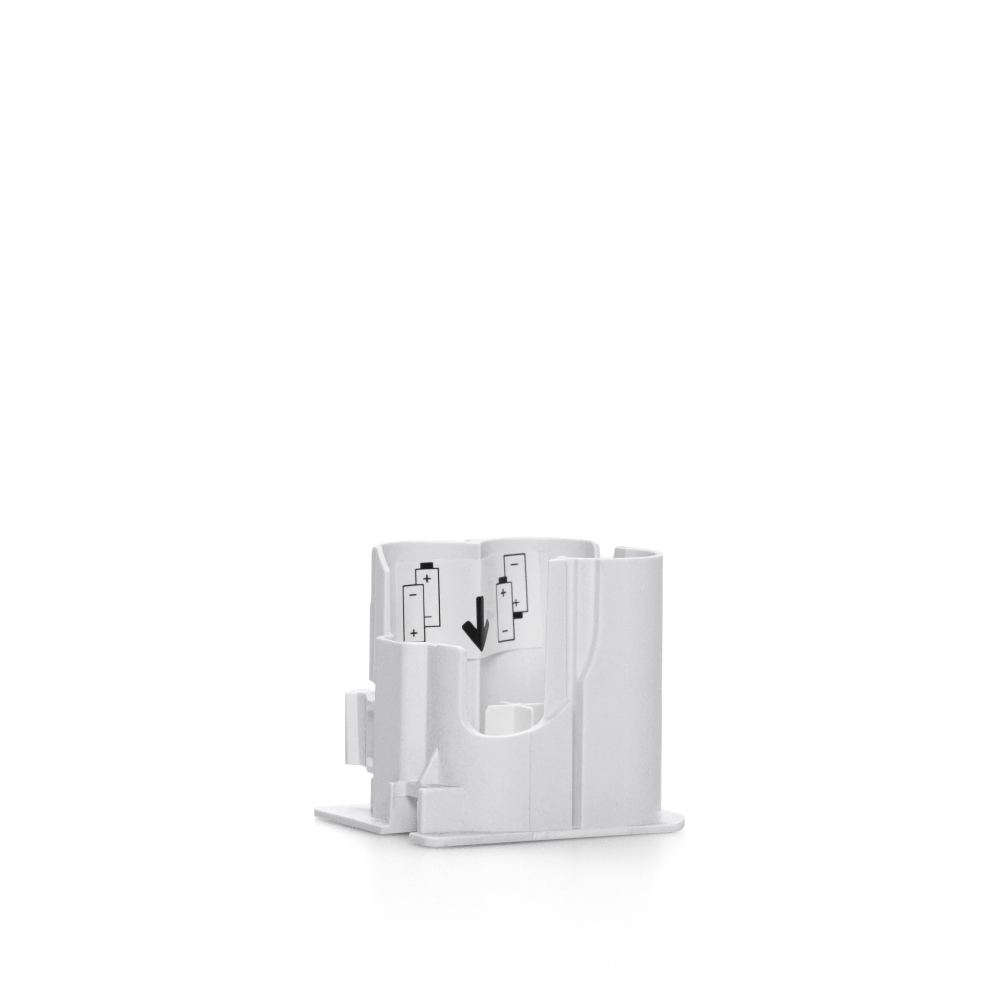 White Battery compartment of the Smart Locks 
