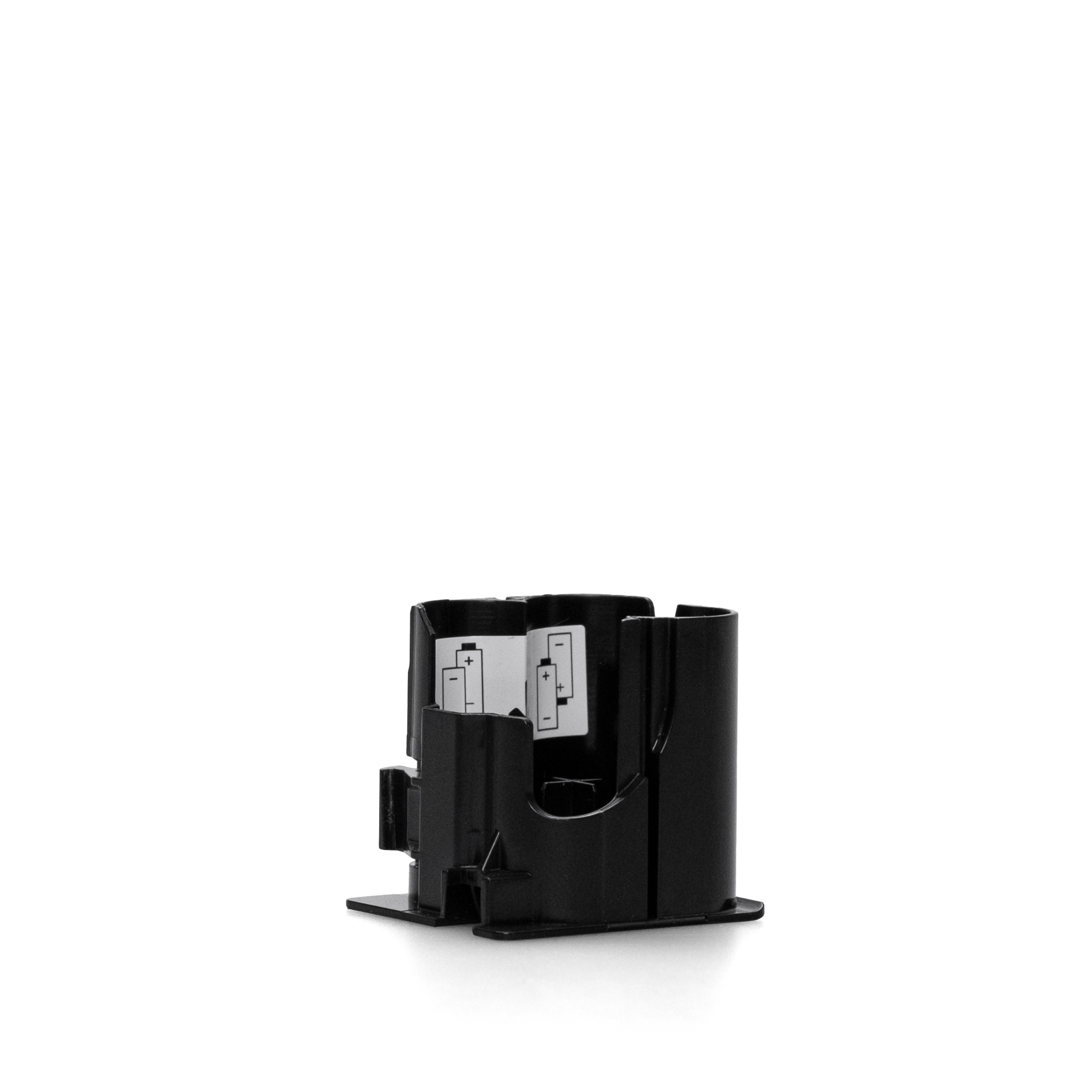 Black battery compartment of the Smart Locks