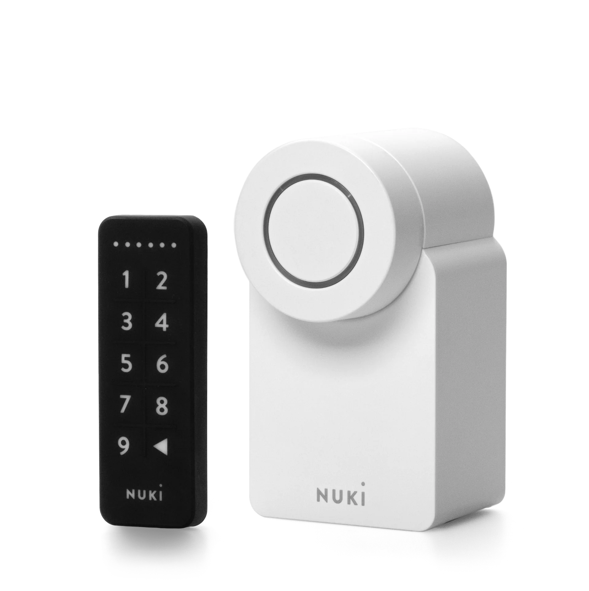 Nuki Home Set with Nuki Keypad and Nuki Smart Lock Go – secure and smart entry solution.