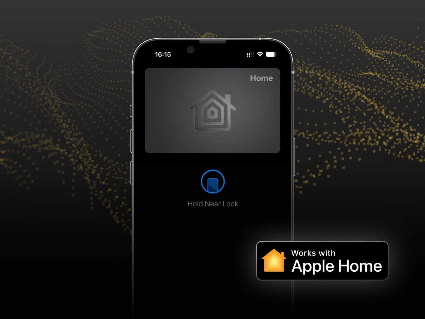 Nuki Tap to Unlock via NFC works with Apple Home Key on an iPhone